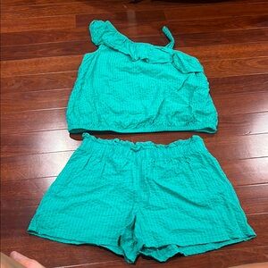 Cat & Jack Kids Matching Set - Teal